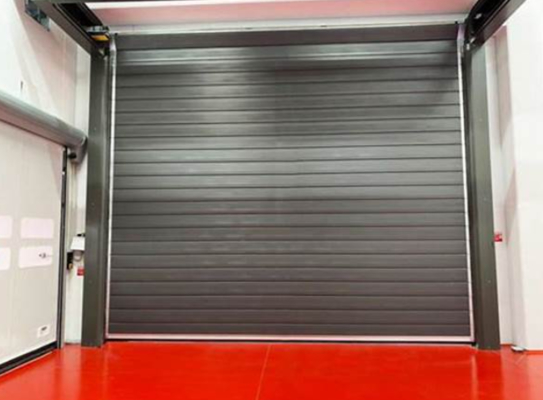 Cửa xoắn ốc bên ngoài thông minh Cửa xoắn ốc công nghiệp bằng nhôm cứng tốc độ cao Ứng dụng xoắn ốc tốc độ cao An toàn và hiệu quả cho các ứng dụng công nghiệp hạng nặng