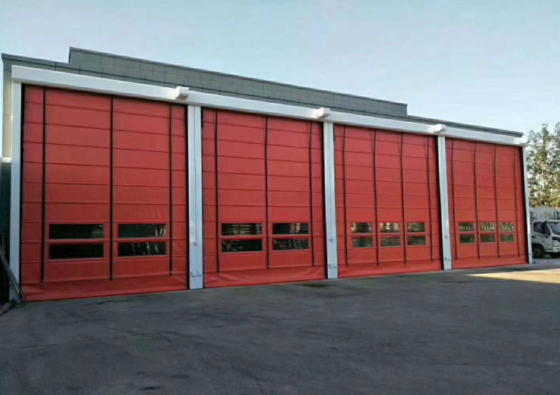 Giá nhà máy Sản xuất PVC nhanh Kho hàng / nhà máy Nội thất Kháng khí hậu Cửa tốc độ cao 304 vật liệu thép không gỉ Hoạt động tự động