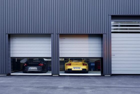 Động cơ hợp kim nhôm công suất 0.75KW Cửa cuốn tốc độ cao bằng nhôm Cửa cuốn cách nhiệt tự động