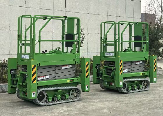 Thang máy nâng người làm việc trên không Điện pin Đường nâng điện 1.5 KW Điện lực tối ưu hóa cho xây dựng và bảo trì