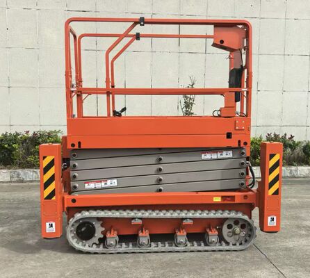 Thang máy nâng người làm việc trên không Điện pin Đường nâng điện 1.5 KW Điện lực tối ưu hóa cho xây dựng và bảo trì