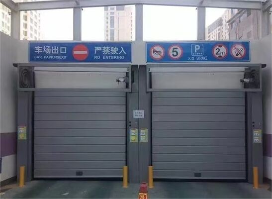Điện bên mở cửa động cơ sức mạnh 0,75KW nhôm hợp kim cách nhiệt tốc độ cao cửa xoắn ốc hiệu quả an toàn tùy chỉnh theo yêu cầu