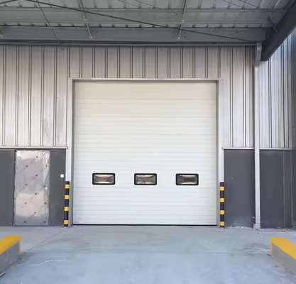 Bảng cửa hai lớp vỏ cửa hàng thương mại phần trên cao cửa trạm cứu hỏa Cửa phần công nghiệp cửa phần thép cửa nhà máy kho ứng dụng