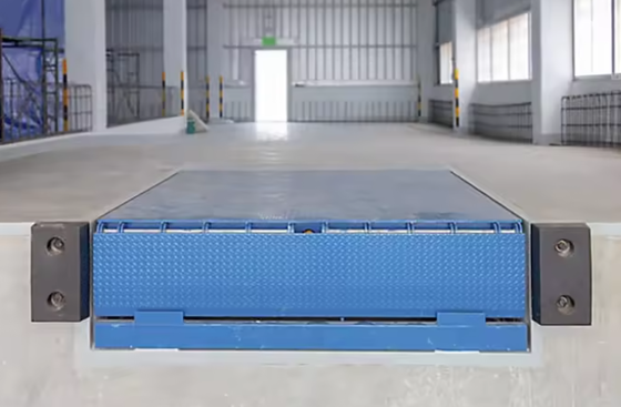 Điều khiển từ xa cầm tay Cửa khoang Cầu nâng khoang Tự động Cầu nâng khoang 25000-40000LBS Thiết kế an toàn Chiều cao sàn tùy chỉnh