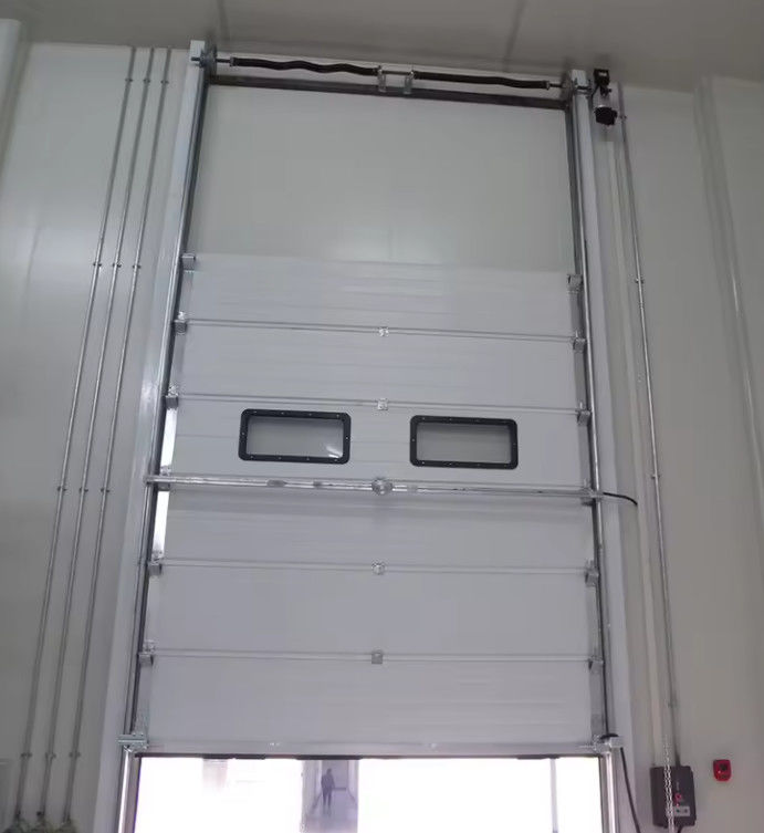 Bột phủ thép cách nhiệt cửa phần với Vinyl Weatherstripping và nhôm cửa garage phần