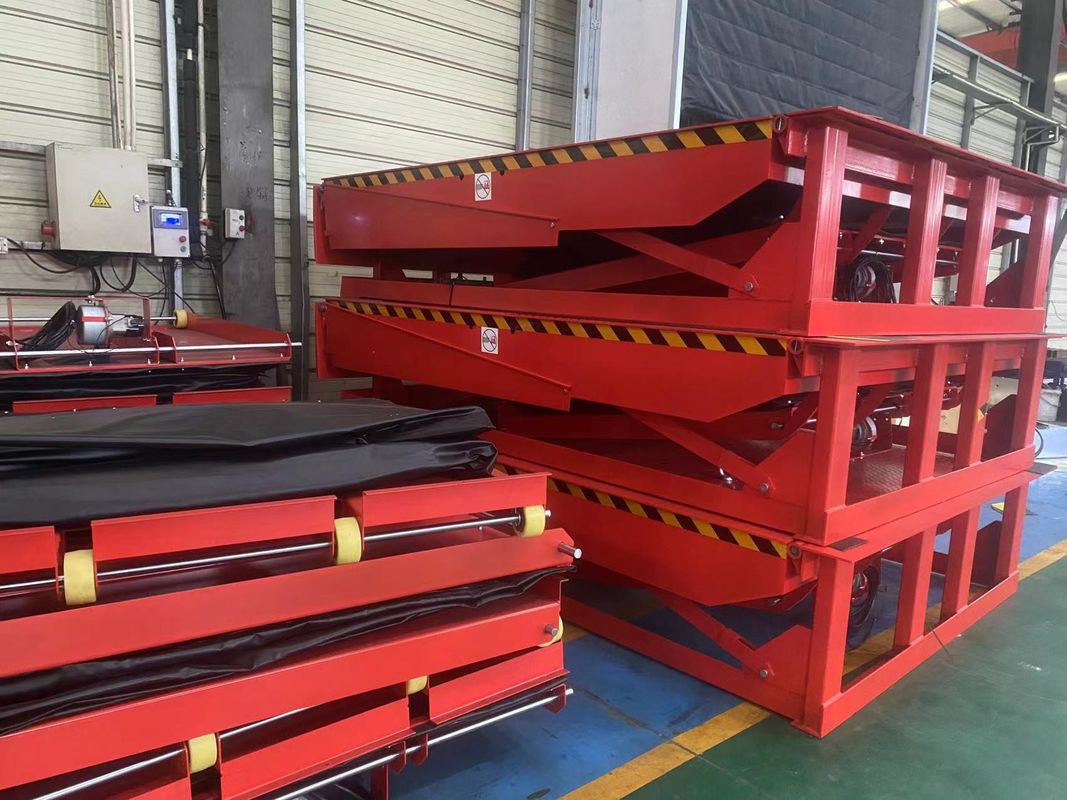 Đơn vị hóa Loading Dock Leveler với chuỗi an toàn / Nguồn điện 6T / 10T Capacity Hydraulic