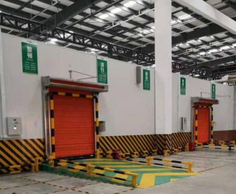 304 Stainless Steel Speed Roll Up Shutters Promotion Fast Stacking Door Automatic Induction High speed Pvc Warehouse (Đường đóng cửa xếp chồng nhanh)