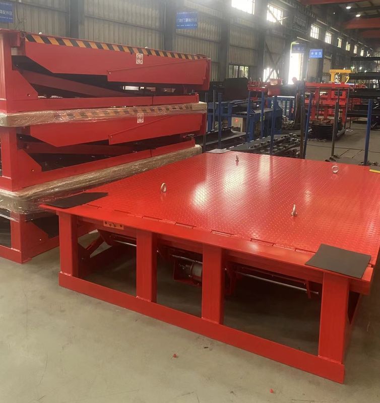 25000-40000LBS Capacity Safe Design Workshop Tự động Dock Plate Dock Door Levelers Công suất nặng thủy lực