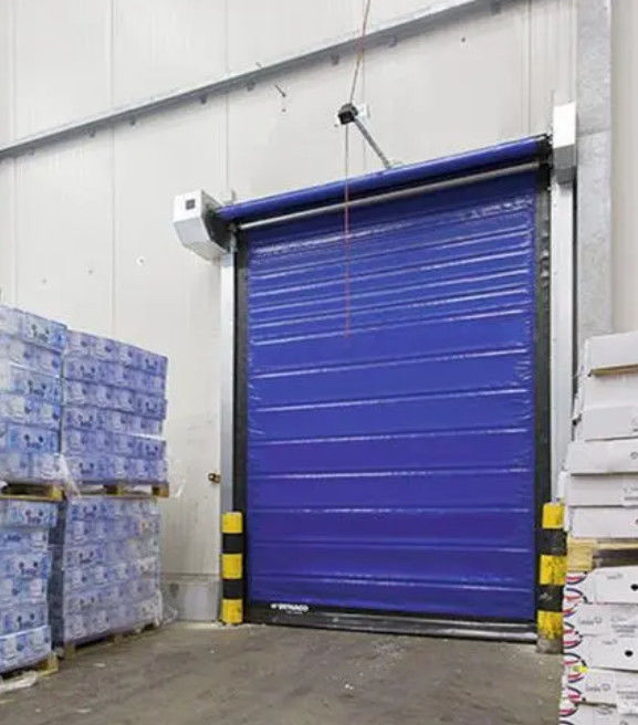304 thép không gỉ cao tốc độ PVC cuộn lên cửa cửa nhanh cho bảo trì thấp và cách nhiệt