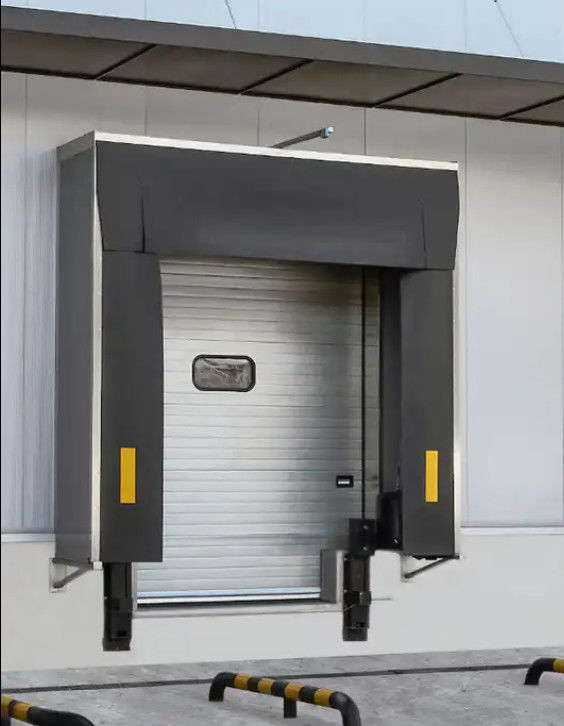 Bảo vệ khỏi các yếu tố Hệ thống tải điều chỉnh Dock Door Shelter with PVC Plastic Rubber Function Car Docking Shelter