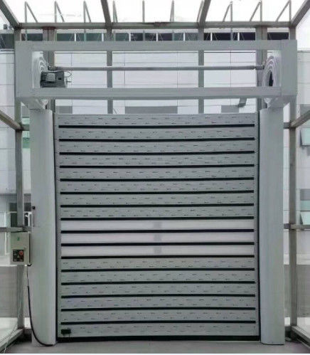 hiệu quả an toàn kết hợp nhôm cửa xoắn ốc thông suốt tốc độ cao với cảm biến quang điện