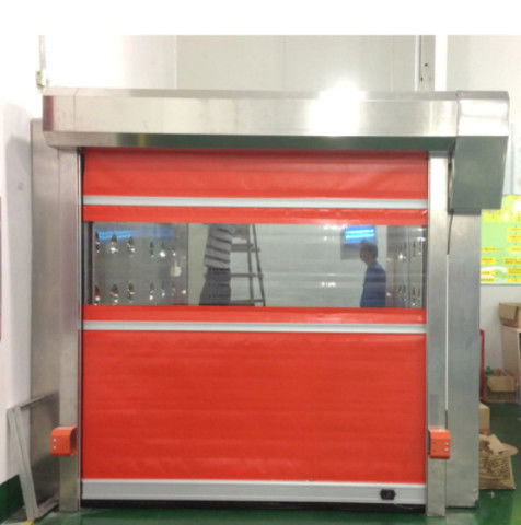 Tốc độ cao PVC cuộn lên cửa cửa nhanh 304 thép không gỉ hiện đại cách nhiệt hoạt động nhanh