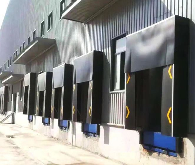 Hệ thống tải điều chỉnh cố định Chỗ che cửa bến cảng với lớp lót thép kẽm và vải chống mòn cố định