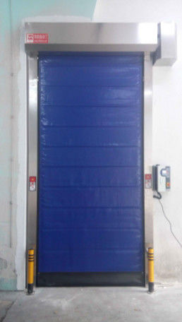 Tùy chỉnh cao tốc độ PVC cuộn lên cửa cửa nhanh 304 vật liệu thép không gỉ để cải thiện hiệu suất kinh doanh cửa niêm phong