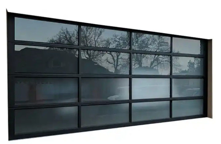 Alloy Aluminium Glass Độ kín nước lớp 3 kính trong suốt cửa nhà để xe để an toàn cao