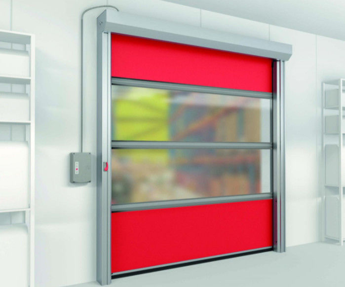 Cửa chống bụi công nghiệp Cửa lăn PVC tốc độ cao Cửa màn cao tốc