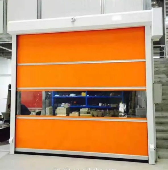 DESEO Nhà để xe tự động Bảo trì thấp Tốc độ cao PVC Cuộn lên cửa cửa nhanh 304 vật liệu thép không gỉ