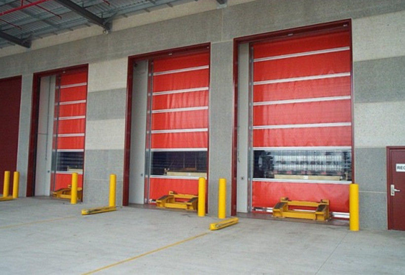 Phân cách cao tốc độ PVC cuộn lên cửa cửa nhanh 304 thép không gỉ hoạt động tự động bằng tay
