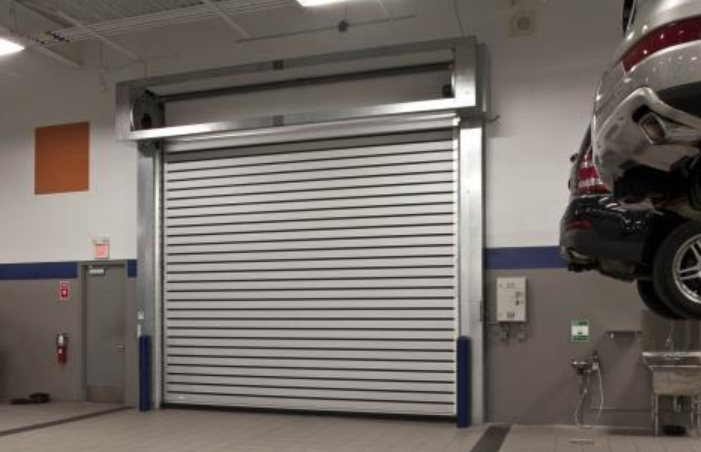 Nhôm Custom cách điện Roll-Up công nghiệp chất lượng cao bên ngoài tốc độ cao cửa xoắn ốc an toàn và hiệu quả cho yêu cầu cụ thể của bạn