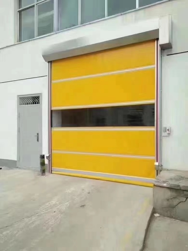 Cách nhiệt và Chống chịu thời tiết Cửa cuốn tốc độ cao PVC Tốc độ cao Khóa kéo Cửa cuốn kiểu dáng hiện đại Cửa công nghiệp tự động PVC tốc độ cao cho nội thất khách sạn