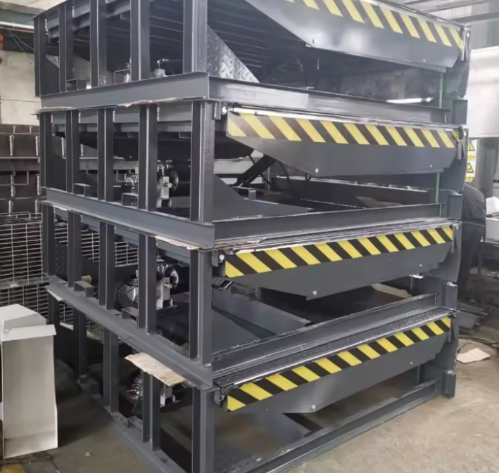 Nhà máy 6-20Ton Dock Door Levelers Xưởng thủy lực có thể điều chỉnh Dock Ramp Truck Truck Bệ nâng tải