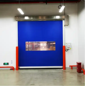 Modern Industrial PVC Roller Shutter Door Fast Rapid High Speed Anti-Theft Feature Rapid Shutter Door Giải pháp tùy chỉnh cho nhà kho