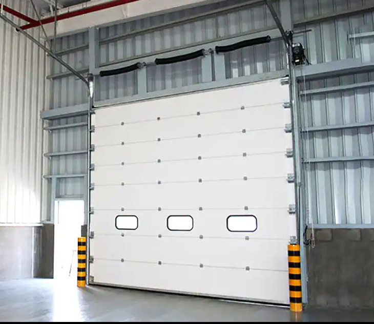 Cửa Cuốn Thương Mại Tầm Cao Cửa Phòng Cháy Chữa Cháy Cửa Cuốn Công Nghiệp Tiêu Chuẩn Tùy Chỉnh Tự Động Dập Khuôn Chống Thời Tiết